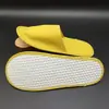 Pantuflas Gruesas Personalizadas al por Mayor para Hoteles de Lujo, Casas de Huéspedes, Salones de Belleza, Hospitalidad Doméstica Desechable, Engrosadas para Uso en Hotel