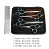 Tesouras para Tosquia de Animais de Estimação, Tesouras Integradas de Aço para Aparar Pelos de Cachorro, Tesouras Domésticas de Dentes Planos, Tesouras Curvas, Suprimentos para Animais de Estimação