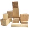 Tronco de Madera Maciza Almohadilla Diy Pie Alto Bloque Pequeño de Madera Pie de Mesa Pata Pie de Cama Pie de Armario Pie de Mesa de Centro Cuadrado Talla Bloques de Construcción