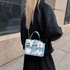 Bolso Cherry Cuadrado Pequeño para Mujer 2026 Verano Nuevo Bolso de Hombro Cruzado Pequeño de Moda Bolso de Mano para Viaje de Negocios para Mujer