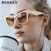 Óculos de Sol Gatinho Estilo Transfronteiriço Raine 2026 para Mulheres, Óculos de Sol para Protetor Solar ao Ar Livre, Fashion para o Trajeto Diário