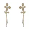 Pendientes Largos Exagerados de Serie: Accesorios de Oreja Únicos, de Alta Gama, Elegantes, Adelgazantes, Exquisitos, Modernos, Minimalistas
