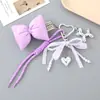 Colgante Creativo Nuevo de Perla de Amor con Lazo para Colgar en Bolso de Cuerda Tejida Miu Colgantes para Teléfono Móvil