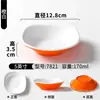 Tazón cónico de dos tonos, tazón de melamina para fideos comercial, tazón especial para locales de fideos, adecuado para fideos de caracol, wontons, fideos mixtos, ramen y hot pot picante