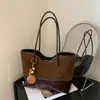 Bolso de mano de gamuza con estampado de leopardo para mujer, nuevo bolso tote retro de alta gama de moda 2026, bolso de hombro de gran capacidad