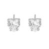 Pendientes de plata de ley S925 con circonitas, estilo coreano INS, diseño de lujo, minimalistas, versátiles y encantadores, con textura de mujer