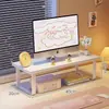 Suporte para monitor de computador, suporte elevado para monitor de mesa, suporte para laptop, organizador de mesa, mesa de escritório