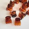 Mini Pinza Pequeña Cuadrada para Cabello Pinza Inferior DIY Horquilla para Flequillo Cabello Suelto Horquilla PC Joyería Hecha a Mano Accesorios para el Cabello Transfronterizos