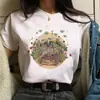 Camisetas Gráficas para Mujer Maycaur Bosque Montaña Casual Cuello Redondo