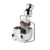 Set de tres piezas de cepillo de afeitar, cepillo facial de limpieza, estante de almacenamiento, tazón, estante de acero inoxidable y estante de almacenamiento de cepillo de plástico