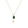 Collar de lujo exquisito de acero de titanio de moda para mujer, personalidad Joker, cadena simple para clavícula, temperamento de moda que no se desvanece, venta al por mayor de fabricantes