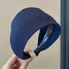 Otoño e invierno, hermosa diadema marrón de ala ancha, diadema esponjosa para lavarse la cara, diadema de tela, accesorios para el cabello de estilo dulce y de lujo ligero