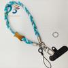 Cuerda de muñeca trenza de tres cabos cordón para teléfono móvil correa para colgar en el cuello correa para botella de agua cordón para vaso de agua cuerda para teléfono móvil cuerda de muñeca para cámara