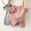 Mono Infantil Estilo Nórdico 26 Mono de Bebé Niña Estilo Otoño Dulce Pequeña Princesa Traje para Gateo de un Año