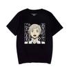 Camiseta de manga corta con estampado de dibujos animados de Wenhao Wild Dog Central Plains, estilo transfronterizo, para hombre y mujer, 2024