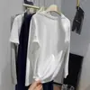 Nueva Camiseta de Algodón Puro de Manga Larga Estilo Hong Kong Súper Popular Otoño Moda Femenina Dulce y Picante Perezoso Interior Holgado Top Estampado