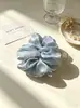Elásticos de Cabelo de Organza de Alta Qualidade Estilo Coreano, Scrunchies de Rede Grande, Acessórios de Praia, Fornecimento Direto da Fábrica de Origem