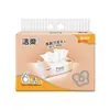 Papel de Lenço Facial Jierou com Fragrância Floral, 3 Camadas, 120 Folhas, 6 Pacotes, uma Caixa Inteira de Guardanapos para Atacado