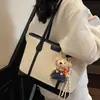 Bolso Grande de Estilo Coreano para Mujer 2026 Verano Nuevo Bolso de Hombro Casual Simple para el Trabajo y los Viajes Cotidianos Bolso Tote