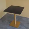 Restaurante de comida rápida, cafetería escolar, mesa de comedor de pizarra, local comercial de té de leche, área de descanso para el servicio de restaurante, mesas y sillas de reunión rectangulares y pequeñas redondas