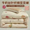 Colcha de otoño e invierno, Grado A para maternidad e infantil, nueva colcha de fibra de soja, colcha de algodón lavable a máquina, colcha de aire acondicionado de primavera y otoño