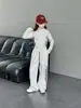 Conjunto Casual para Niñas Primavera y Otoño 2026 Nuevo Estilo Moderno Pantalones de Pierna Ancha para Niños Conjunto de Dos Piezas Ropa de Otoño para Niños Mayores Estudiante