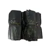 Venta directa de fábrica de bolsas de plástico desechables negras de HDPE, engrosadas, irrompibles, a prueba de fugas, venta al por mayor y exportación de bolsas de basura