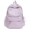 Mochilas para Estudiantes de Secundaria Femeninas, Aspecto Elegante, Simples y Versátiles, Mochilas Estilo Japonés para Estudiantes de Secundaria, Mochilas de Color Puro, Gran Capacidad