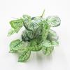 Simulação Planta Parede Verde Planta Parede Flor Inserção Material Decoração de Parede Flor Falsa Folha em Vaso 7 Bifurcado Cola Verde Rosa Folha
