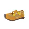 Sandálias Infantis de Solado Macio com Tira Única 2026 Nova Coleção Primavera/Verão Sapatos Casuais Respiráveis Tênis Baixos Fechados para Crianças
