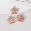 Heidi 23mm Chapado en Aceite Pintura al Óleo Estrella de Cinco Puntas Cuentas Sueltas Accesorios Hechos a Mano para DIY Joyería Cadena de Teléfono Pulsera Materiales