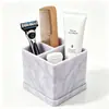 Portacepillos de Dientes de Silicona Personalizado, Caja de Almacenamiento para Artículos de Tocador de Baño, Estante Multifuncional de Almacenamiento para Papelería de Escritorio
