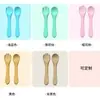 Amazon Vajilla de Silicona Ventosa Madre Bebé Tazón para Comida de Bebé Cuchara Silicona de Grado Alimenticio Cuchara para Comer traje