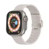 Correa de Silicona para Reloj con Hebilla de Onda Bucle de Bambú para iWatch Generaciones 1-8, Correa con Hebilla Corrugada de Acero Imitación, Venta al por Mayor por Fabricante
