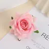 Suministro Aliexpress Terciopelo de Manualidades Simulado Grande Multicolor Rosa Ramillete de Novia Tocados para Sesión en la Costa Flor para el Cabello
