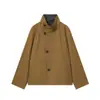 Ropa Europea y Americana Transfronteriza Aliexpress Moda Popular Casual Diseño Simple Corta Reversible Cortavientos