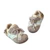 Zapatos de Entrenamiento Moral para Niñas 2025 Otoño Nuevos Zapatos para Niños Zapatos Deportivos Forrados de Felpa Estilo Ballet para Bebé Casual Zapatos Forrest Gump