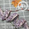 G600 Estilo Coreano Cinta Círculo Hilo Diente Cepillo de Dientes Cabello Estilo Pequeño Fragante DIY Barba Pequeña Borla Accesorios de Ropa Encaje