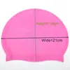 Gorro de Natación de Silicona de Alta Elasticidad para Mujeres y Hombres, Gorros de Natación Cómodos Antideslizantes para Cabello Largo y Corto, Gorros de Natación Impermeables Duraderos para Adultos, Mantienen el Cabello Seco