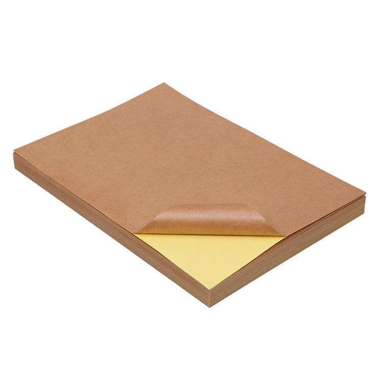 A4-kraft-sticker-paper