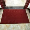 Alfombrilla de Piso Comercial al por Mayor con Textura Cepillada y Grabada, Base de Goma PVC, Felpa Espesa Antideslizante, Pasillo, Entrada de Hotel