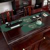 Bandeira de Mesa em PVC Bandeira Zen de Chá Tapete de Chá Impermeável Anti-Queimadura Tapete de Mesa de Centro Toalha de Mesa de Chá Tapete Isolante Tapete Cortável