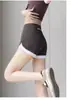 Shorts de Tiburón de Cintura Alta Shorts de Tres Puntos Control de Abdomen Shorts de Seguridad de Verano para Mujer Yoga Fitness Deportes Estilo Ajustado Delgado