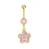 Gabe Moda Transfronteriza Europea y Americana Estilo de Chica Trendy Anillo para Ombligo Corazón Luna Joyería para Piercing