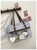 Bolso Cruzado de Gran Capacidad Doble Cara, Merchandising para Convenciones de Anime, Bolso de Uniforme, Bolso de Hombro para Estudiantes, Bolso Ita Doble Cara
