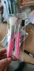 Conjunto de 5 Pincéis de Maquiagem Rosa Preto Pincel para Sombra de Olhos Pincel para Lábios Pincel para Pó Facial Vendas Diretas do Fabricante Ferramentas de Beleza Atacado