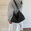 Bolsa Tote de Gran Capacidad para Viajes Diarios para Mujer 2026 Nuevo Estilo Bolso Simple de Hombro/Debajo del Brazo Bolso Cruzado de Estilo Retro Perezoso a la Moda