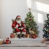 Árbol de Navidad, Muñeco de Nieve, Papá Noel Pegatinas de Pared Decorativas para Dormitorio y Sala de Estar Pared de Fondo Decoración del Hogar Pegatinas de Pared Autoadhesivas