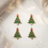 BA-31 Árvore de Natal Guirlanda de Natal Sinos Pequenos Acessórios DIY Liga de Óleo Gotejante Ornamentos Brincos Pulseiras Pingentes Charms