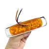 Luces de Advertencia Laterales para Vehículos de Ingeniería de Fábrica Luces Marcadoras Laterales para Remolques LED Luces de Contorno para Camiones Impermeables Soporte para Personalización